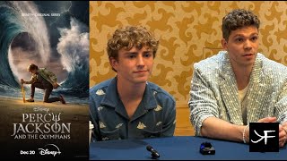 Percy Jackson and the Olympians at SDCC 2025: Walker Scobell & Daniel Diemer Roundtable Interview