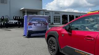 EyeSight Demonstration in the 2024 Subaru Crosstrek Wilderness