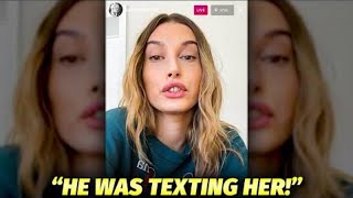 Hailey Furiously😍😤Reacts To Secret Video Call Of Justin And Selena Gomez💋 #justinbieber#shorts#trend