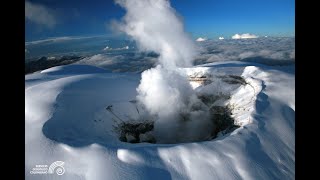 Volcán Nevado del Ruiz registró 7.100 eventos sísmicos el pasado 5 de abril