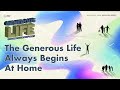 Sunday Celebration | November 3, 2024 | The Generous Life Always Begins At Home