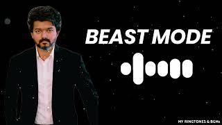 Beast Mode BGM Ringtone | Thalapathy Vijay | Anirudh | Pooja