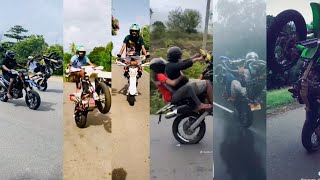 ශ්‍රී ලංකාවේ Bike යක්කු | Sri Lankan Bike Stunt | Yamaha WRX Wheels | Sinhala Stunt Boys | D Tracker