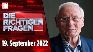 Die richtigen Fragen – 19. September 2022: Droht Deutschland der Komplett-Absturz? |