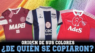 EQUIPOS ARGENTINOS que se INSPIRARON -o copiaron- en los COLORES de otros... y VICEVERSA