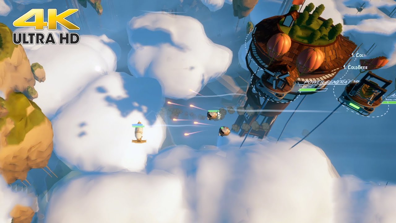 Sky Fleet Gameplay 4k 60fps Uhd Youtube