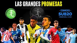 Sudamericano Sub 20: las GRANDES PROMESAS de cada país