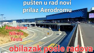 Pušten i poslednji prilaz ka Aerodromu Nikola Tesla,novi parking još van funkcije,i Parking Tesla