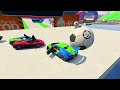 shinchan and franklin tried the triangle tree speed booster tunnel parkour challenge gta 5