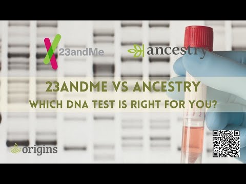 23andMe Vs Ancestry: DNA Tests Compared - Origins Genealogy - YouTube