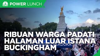 Inggris Berduka, Ribuan Warga Padati Halaman Luar Istana Buckingham