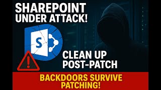 SharePoint Zero-Day: Are You Still Compromised After Patching?