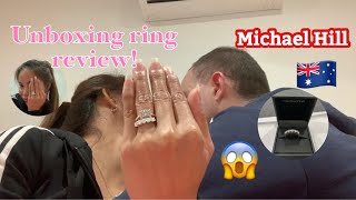 UNBOXING: MICHAEL HILL GOLD \u0026 FIVE-STONES DIAMOND RING 😱 | #michaelhill #diamondsring #pinaybriton