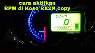 Cara pemasangan RPM di speedometer Koso RX2N copy