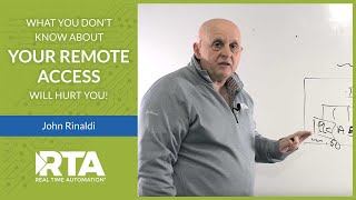 What You Don't Know About Your Remote Access To Your Control System WILL HURT YOU!