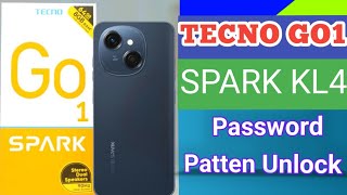 Tecno Spark Go1 Hard Reset || ( KL4 ) Pattern Unlock Without pc