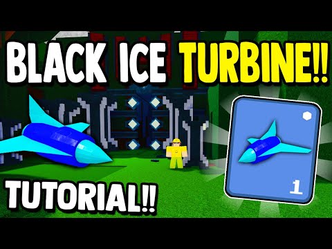 how to get BLACK ICE TURBINE!!  Build a Boat for Treasure ROBLOX