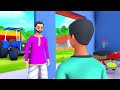 10 টায়ার দৈত্য জাদুকরী কমলা ট্রাক্টর 10 tires magical giant orange tractor golpo bangla maamaa tv