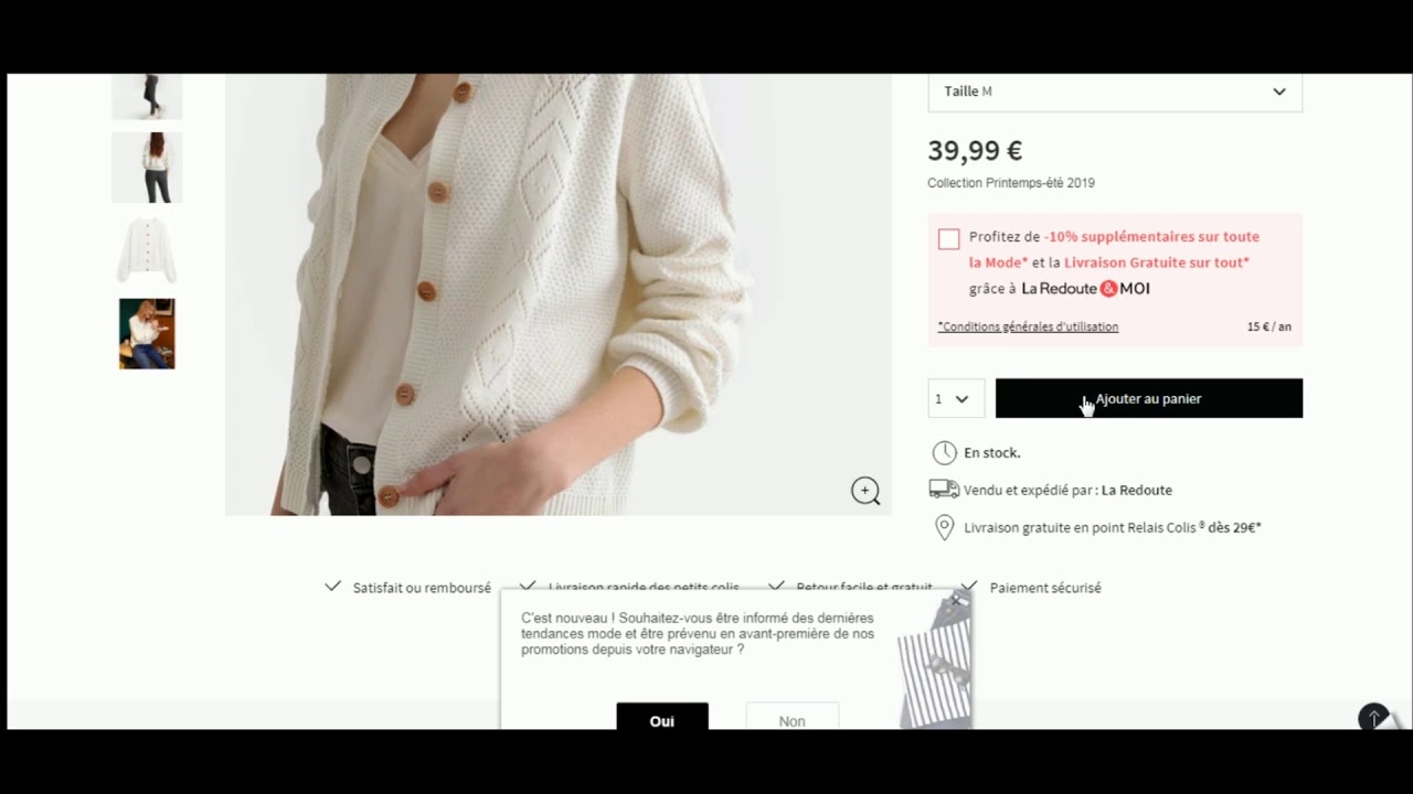 Code Promo La Redoute Vérifié En Vidéo - YouTube