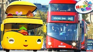 Wheels On The Bus | Nursery Rhymes Playlist For Children, Kids And Toddlers | By HuggyBoBo