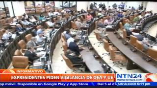 Expresidentes lanzan alerta por atentados a la institucionalidad parlamentaria en Vzla y Nicaragua