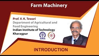 Farm Machinery by Prof  V K Tewari