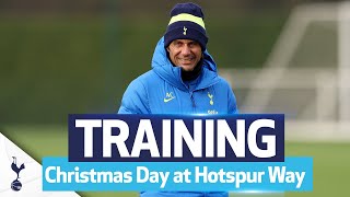 Christmas Day training at Hotspur Way!