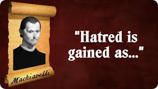 📒Top 40 Niccolo Machiavelli Quotes📕 Unravelling the Mind of a Political Genius