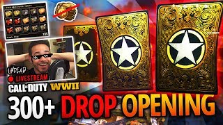 I GOT 35 HEROICS! | Opening 300+ SUPPLY DROPS  in COD WW2! (Attack of the Undead Event)