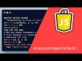 Javascript : : : Array.prototype.forEach( )