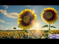 sunflower symphony uplifting music and golden fields