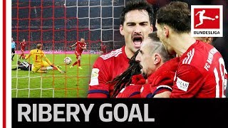 Ribery Scores Late Winning Goal and Bayern Burst into Crazy Celebrations