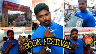 Books are alive | Erode book festival vlog in Tamil | TN SCERT school books available