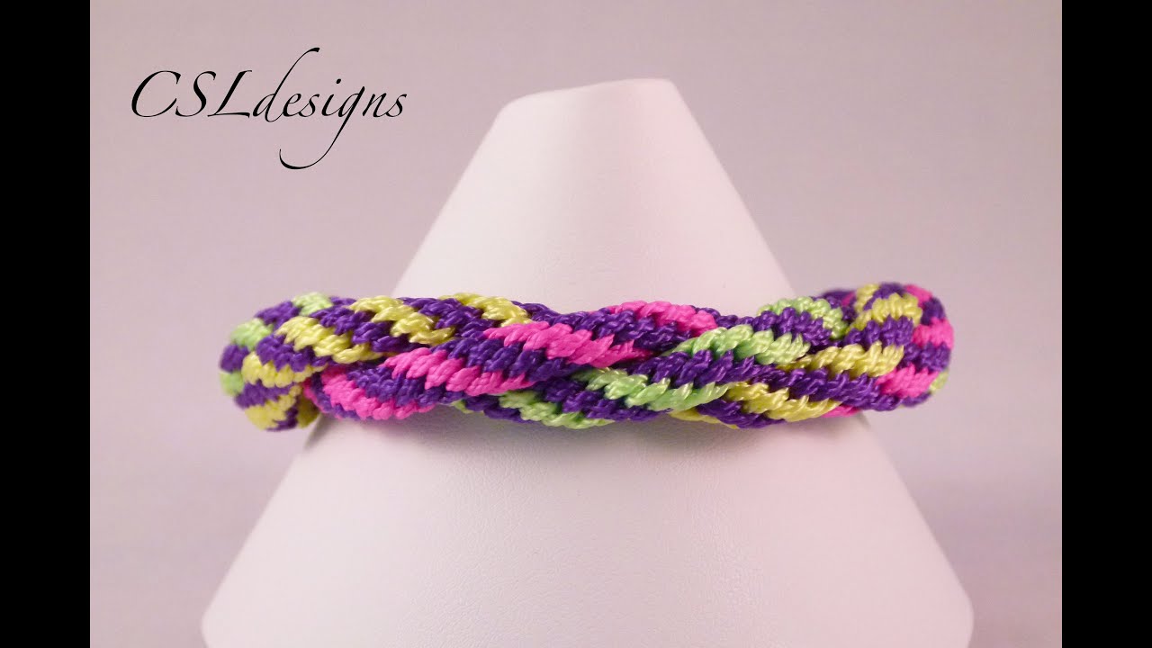 Basic Kumihimo Braid Youtube