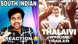 THALAIVI TRAILER REACTION | SOUTH INDIAN GUY | Kangana Ranaut | Arvind Swamy | LISTEN 2 MARZOOK