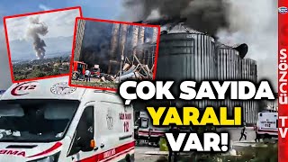 Sakarya'da Bir Fabrikada Patlama! Onlarca Yaralı Var! Bölgede Büyük Panik! Sayı Artabilir