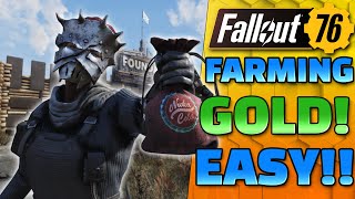 Easy GOLD BULLION Farming - Earn MAXIMUM Gold Per day!! - Fallout 76 Wastelander