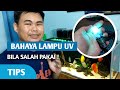 Bahaya lampu UV bagi ikan, Bila Salah Menggunakan Lampu UV dalam aquarium