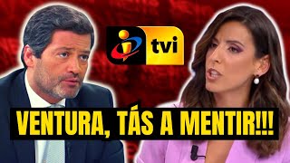 PEIXEIRADA NA TVI| JORNALISTA ACUSA VENTURA DE MENTIR