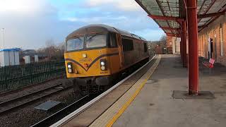 GB railfreight 69006 at Wakefield kirkgate 22/1/24.