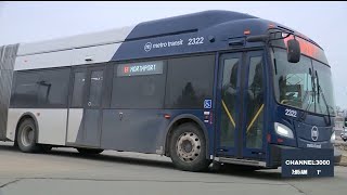 Bus schedule changes for MLK Day