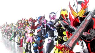 仮面ライダー＆スーパー戦隊が夏映画で共闘！歴代ヒーロー総勢83人集結 『セイバー＋ゼンカイジャー スーパーヒーロー戦記』特報