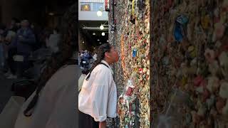 Licking the SEATTLE GUM WALL 😱