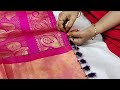 Simple & Easy Saree Kuchu design|How to Make Kuchu design|Tassel