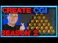 Blender Tutorial: Make a Golden Pyramid. Cycles 5.1 (S:2)(#155)