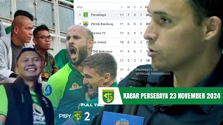 Dipantau Pelatih Timnas 😊 Update Klasemen Persebaya Sekarang! Kunci Persebaya Menang Atas Persija