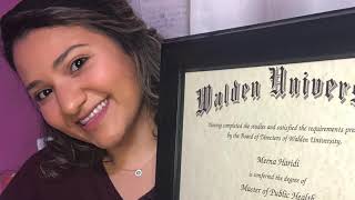MPH Journey with Walden University