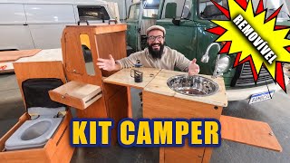 KIT KOMBIHOME CAMPER REMOVÍVEL! - Completo e prático 🤩