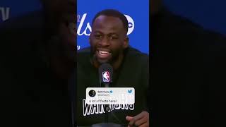 Draymond spoke on the physicality of basketball in the 80s and 90s 👀