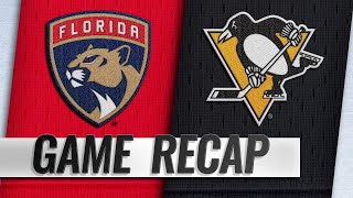 Guentzel's OT winner lifts Penguins past Panthers